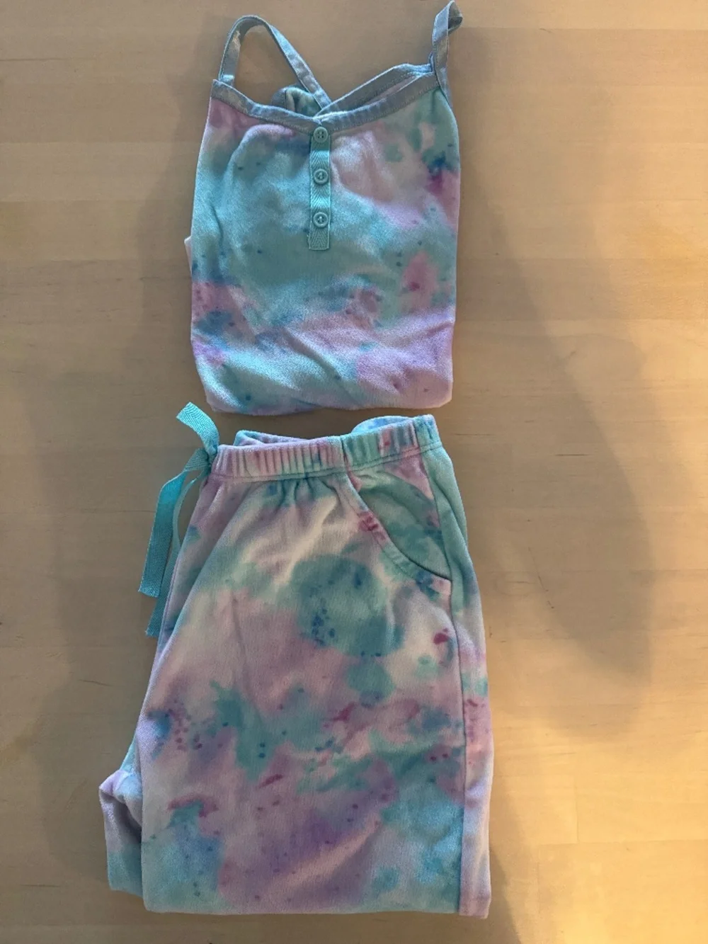 American Girl Pastel PJ Set - girls XS